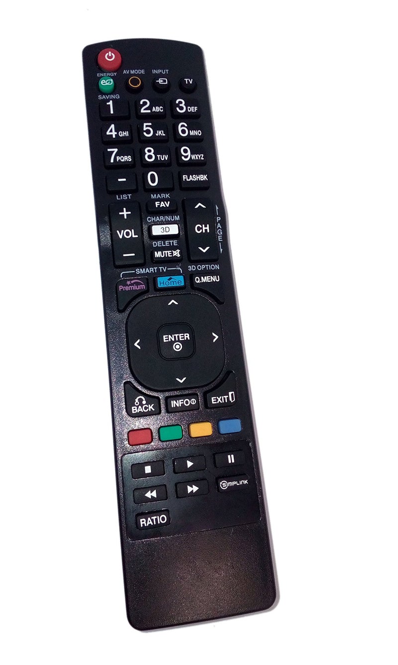 JustFine Replaced Remote Control Compatible for LG AKB72915240 42LK530UC 42LV3700UD 47LK550UA 55LV3700UD LCD LED Smart TV - Image 1